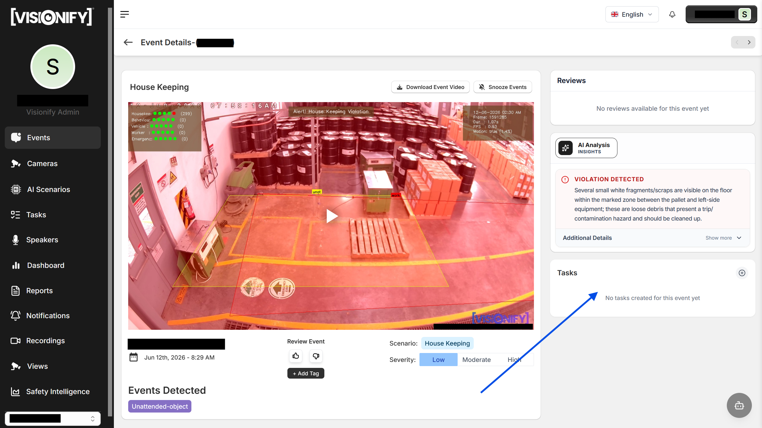 Create Task from Event Details — screenshot pending