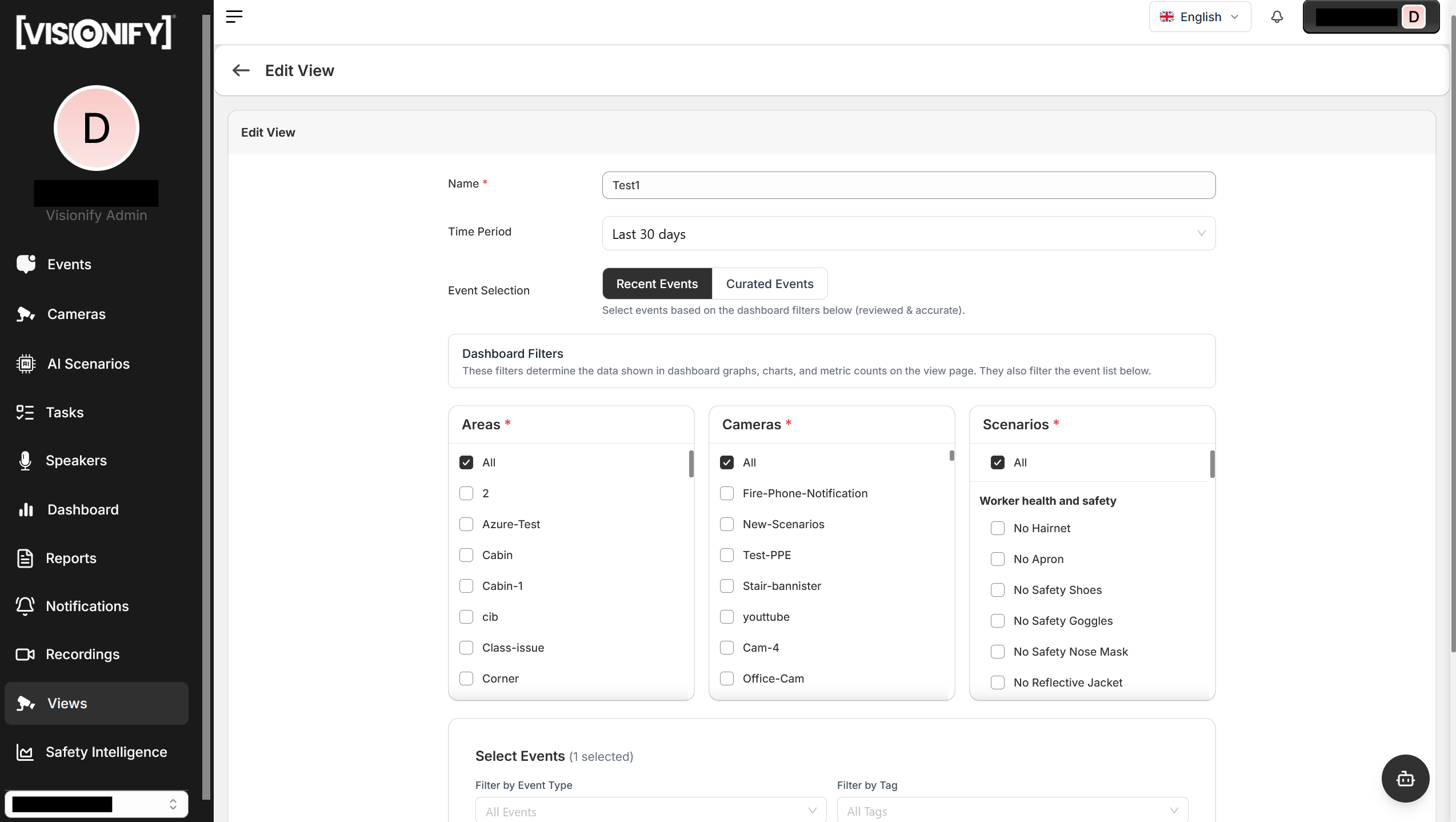 Views Revamped Settings — screenshot pending